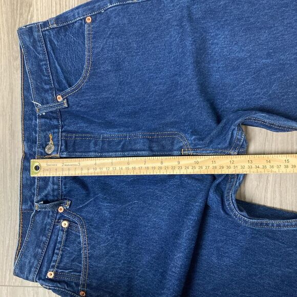 Vintage Y2K Levi's 501 Blue Jeans Size 36x32 - Picture 5 of 8